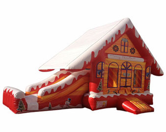 Christmas Party Events Inflatable Combo Jumping Castle Slide Bounce House