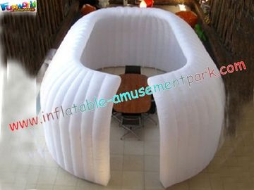 White Circle Inflatable Party Tent Durable For Outdoor Exhibition / Party
