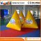Commercial Floating Inflatable Pyramid Water Buoy Yellow Inflatable Marker Buoy