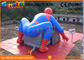 Superhero Combo Spider - Man Inflatable Bouncer Slide / Blow Up Bounce House For Children