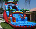 PVC Tarpaulin Water Pool Combo Commercial Inflatable Slide For Kids