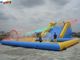 Custom 0.9MM PVC tarpaulin Inflatable above ground pool slides for water toys