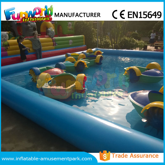 Associação de água/piscina infláveis personalizadas com aprovação do CE do barco de pá