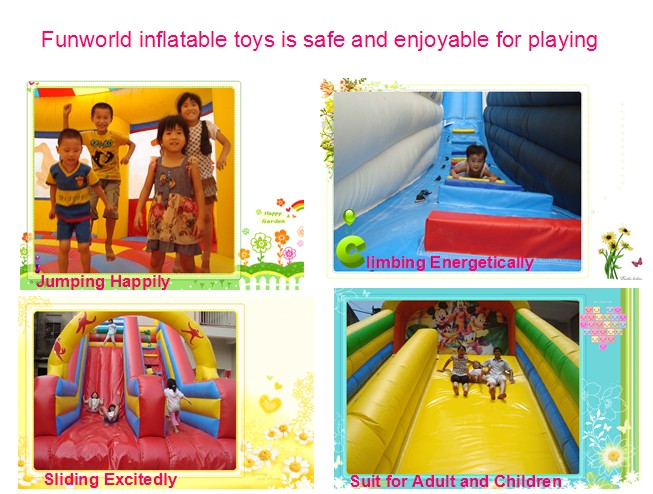 Curso de obstáculo comercial de Inflatables para o jardim de infância com CE/EN14960
