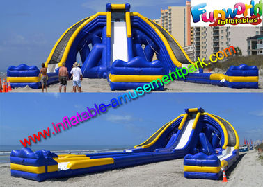 Famous Trippo Commercial Inflatable Slide For Beach 3 Lanes