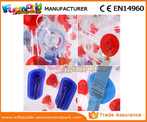 De futebol inflável enorme abundante do PVC/TPU do corpo inflável da bola da batalha bola para adultos