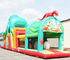 Long Bouncy Castle 13.2X4.7X3M Inflatable Obstacle Course